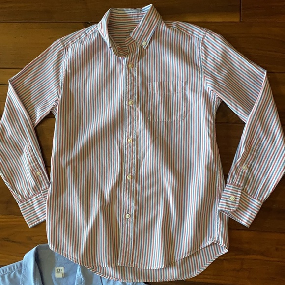 Lot of 6 Long Sleeve Button Down Shirts in Boys Size XL (12) - Picture 4 of 14